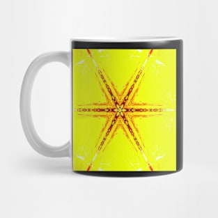 Yellow Star Symbol Mug